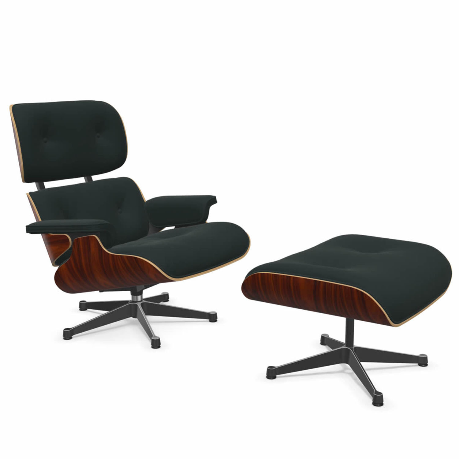 Lounge Chair Santos Palisander Bezug Calma