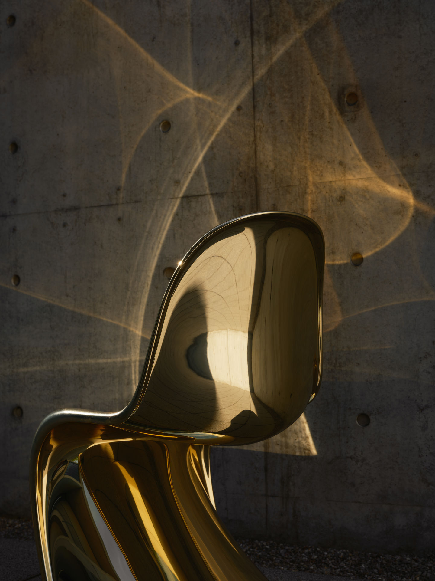 Vitra - Panton Chair Classic Gold Edition