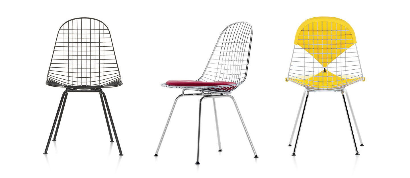 Vitra Wire Chair Charles & Ray Eames