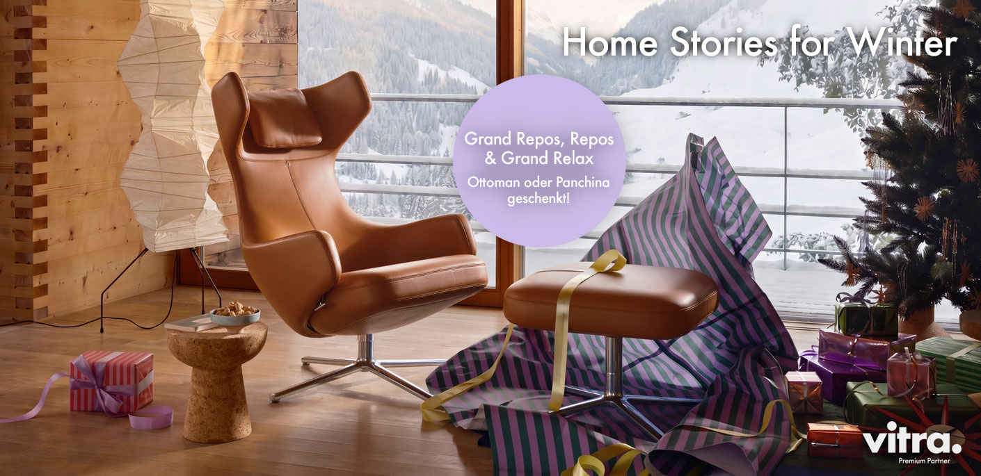 Vitra Home Stories for Winter 2026/27 – Ottoman oder Panchina geschenkt