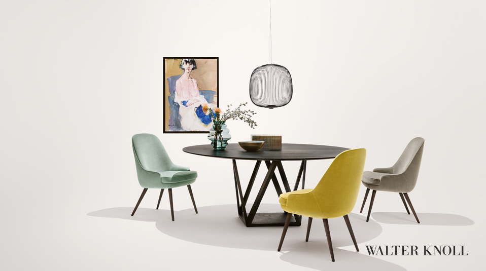 Walter Knoll 375 Chair und Badawi Pollows