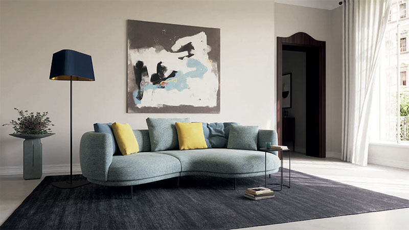 Walter Knoll Maaru Sofa. Design: EOOS.