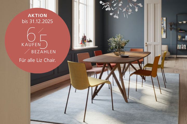 Aktion: Walter Knoll Liz Chair von Claudio Bellini