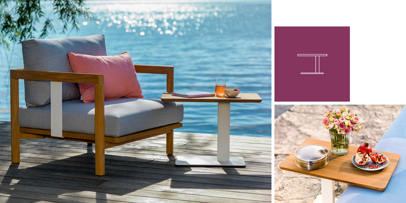 Beistelltisch New Hampton von Weishäupl