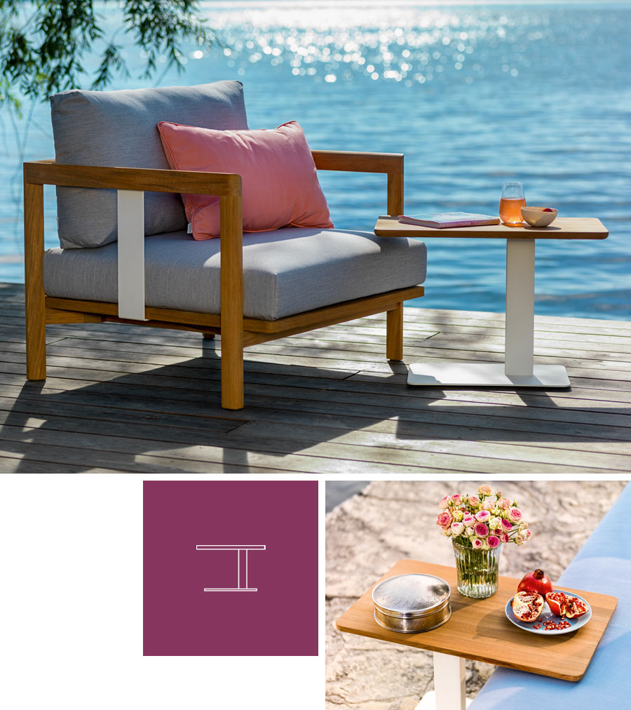 Beistelltisch New Hampton von Weishäupl