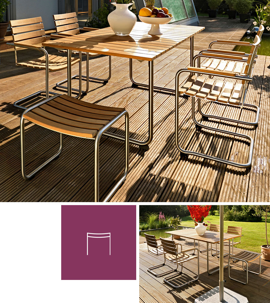 Hocker Prato von Weishäupl