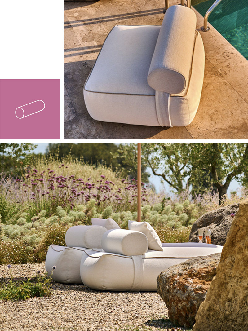 Maliha – Lounge Nackenrolle