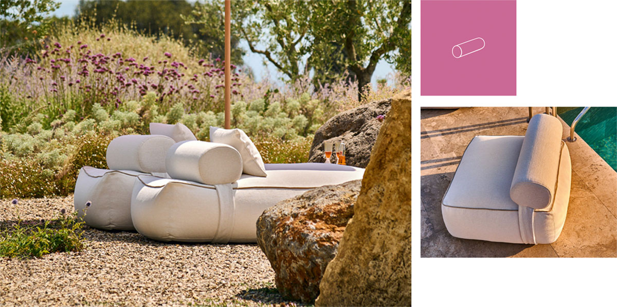 Maliha – Lounge Nackenrolle