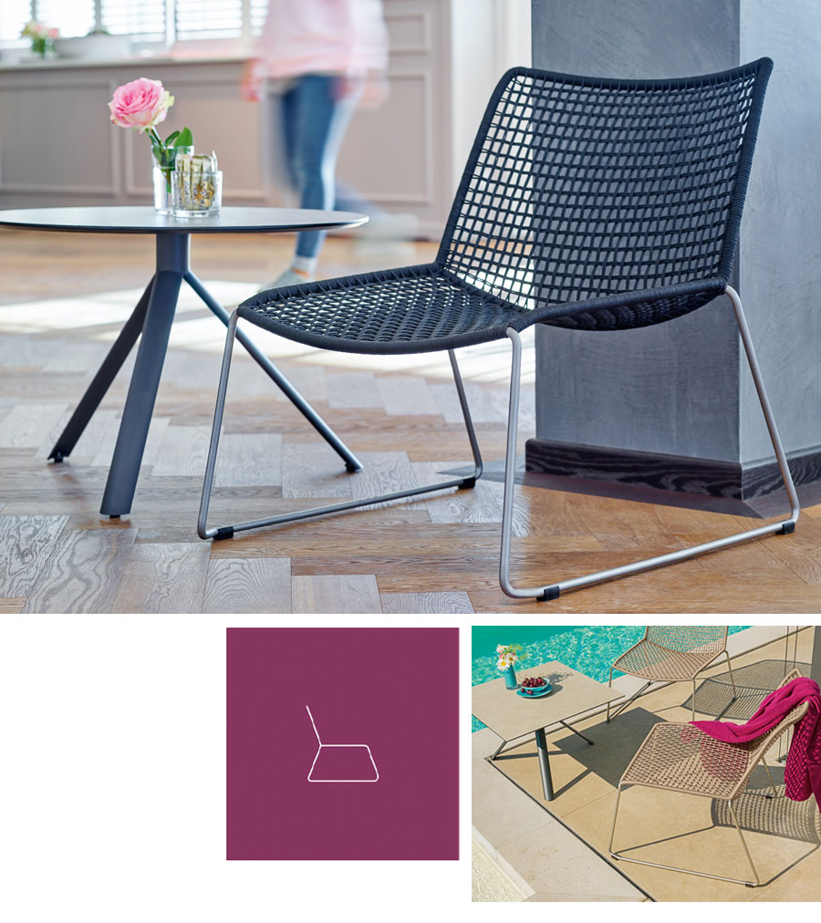 Weishaeupl Slope Kollektion Lounge Sessel
