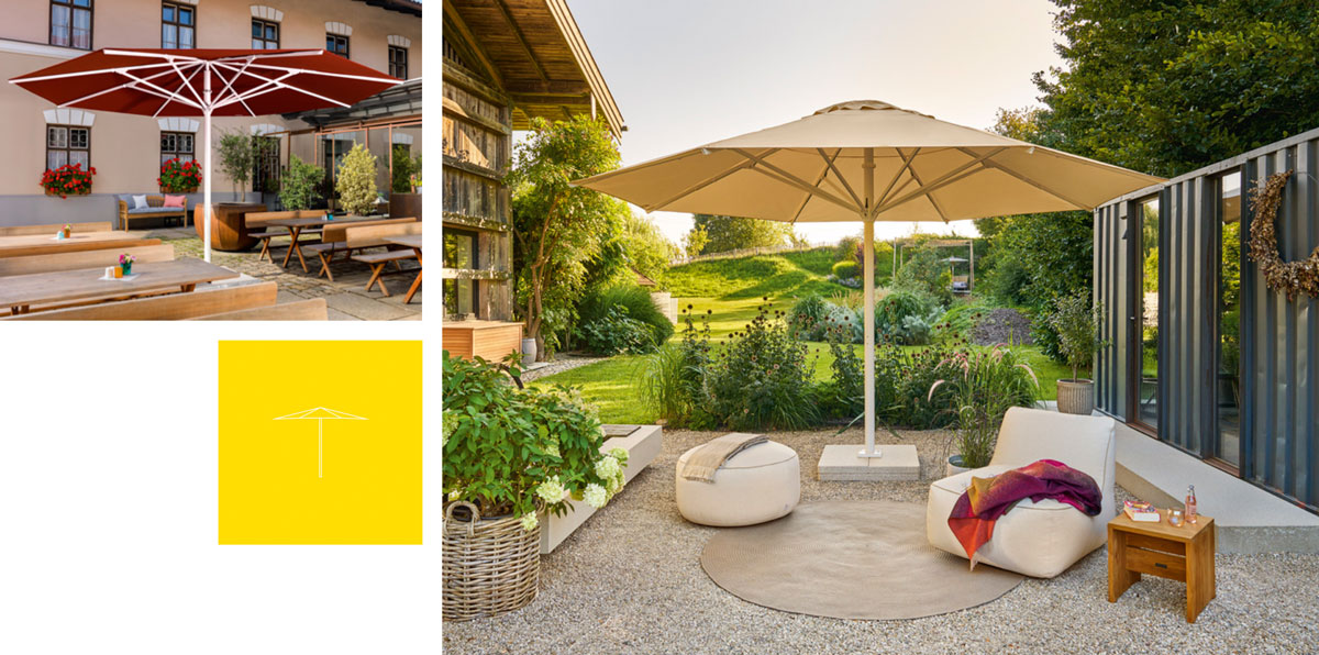 Weishäupl Teleskopschirm